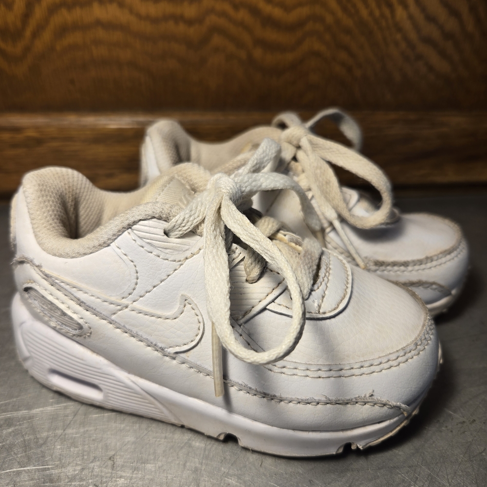 Nike Toddler Air Max 90 LTR TD In Solid White
